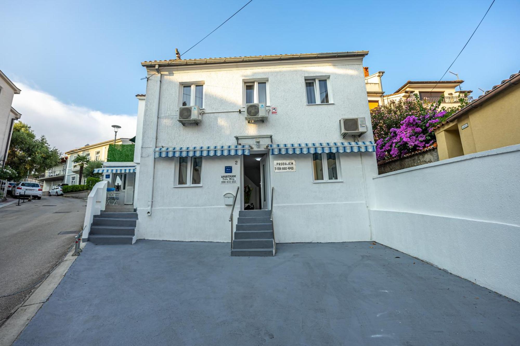 Villa Mely Crikvenica Kvarner Eksteriør billede