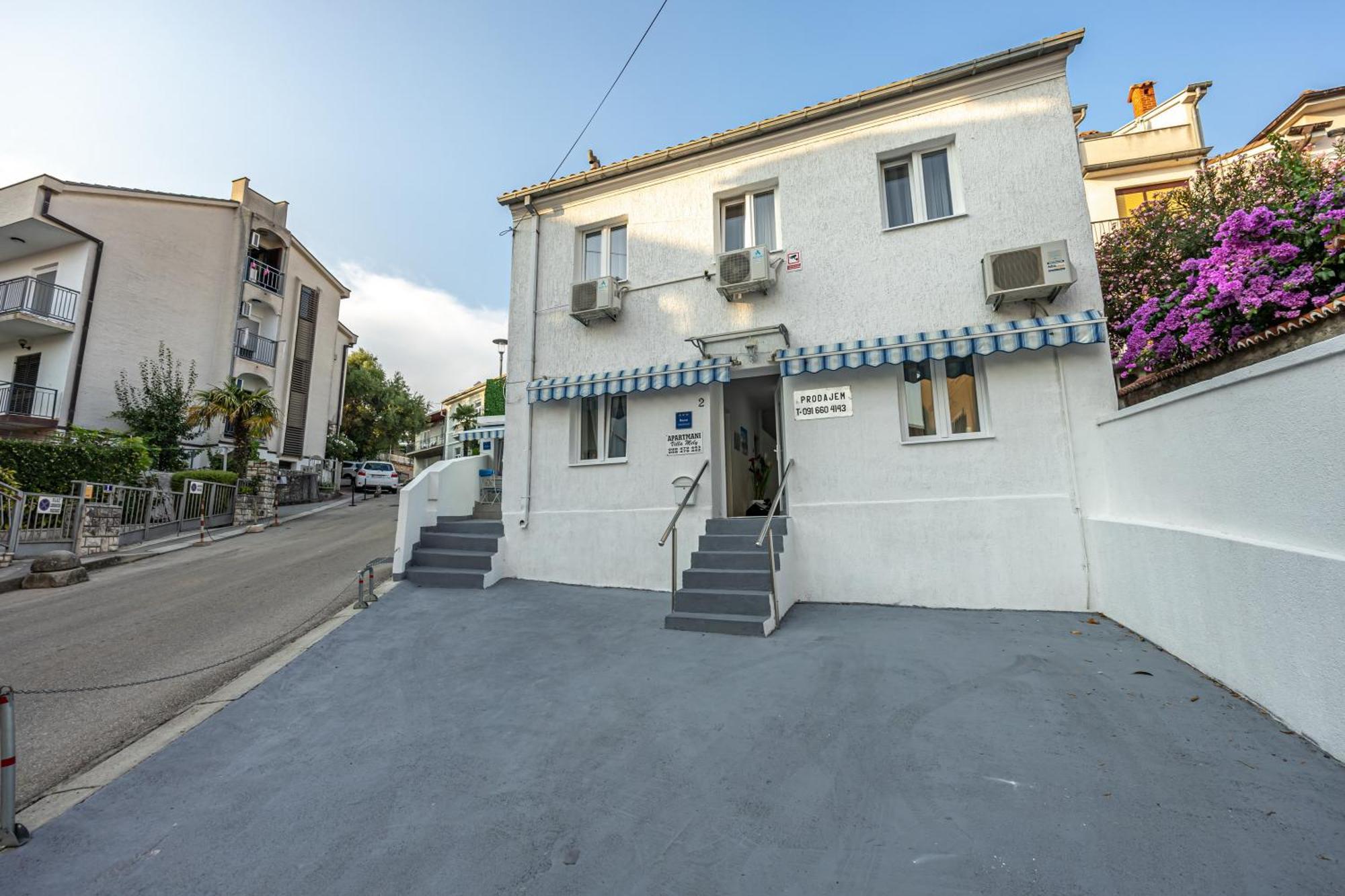 Villa Mely Crikvenica Kvarner Eksteriør billede